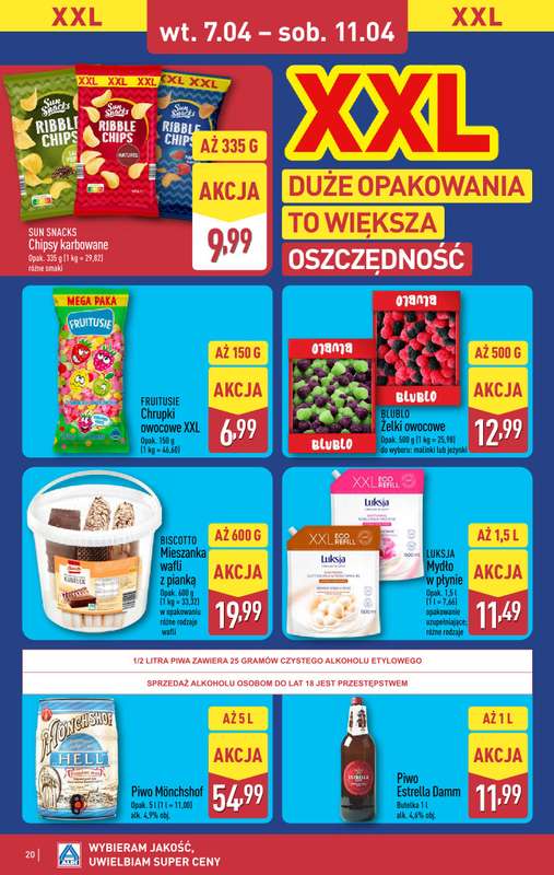 Aldi - gazetka promocyjna Pełny katalog! od wtorku 07.04 do soboty 11.04 - strona 20