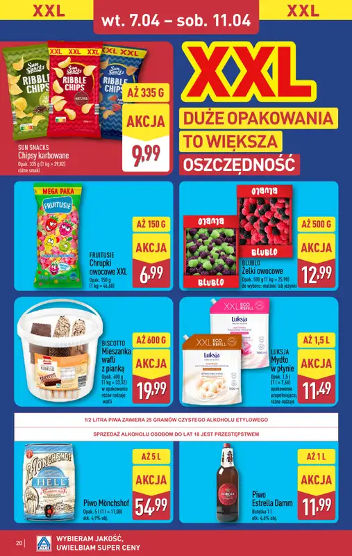 Aldi - gazetka promocyjna Pełny katalog! od wtorku 07.04 do soboty 11.04 - strona 20