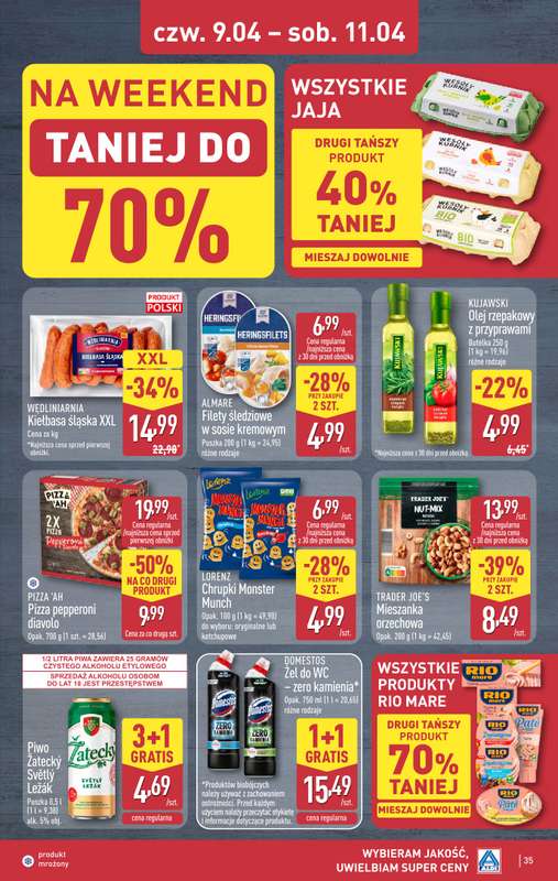 Aldi - gazetka promocyjna Pełny katalog! od wtorku 07.04 do soboty 11.04 - strona 35