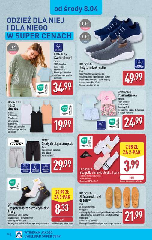 Aldi - gazetka promocyjna Pełny katalog! od wtorku 07.04 do soboty 11.04 - strona 28