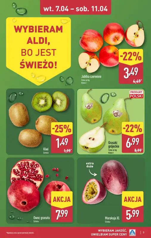 Aldi - gazetka promocyjna Pełny katalog! od wtorku 07.04 do soboty 11.04 - strona 5