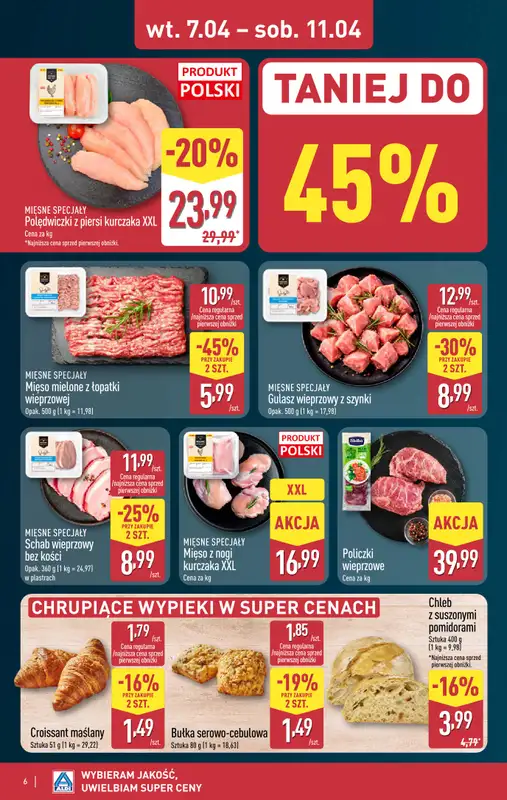 Aldi - gazetka promocyjna Pełny katalog! od wtorku 07.04 do soboty 11.04 - strona 6