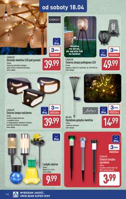 Aldi - gazetka promocyjna Aldi ma to coś! od środy 15.04 do soboty 18.04 - strona 14