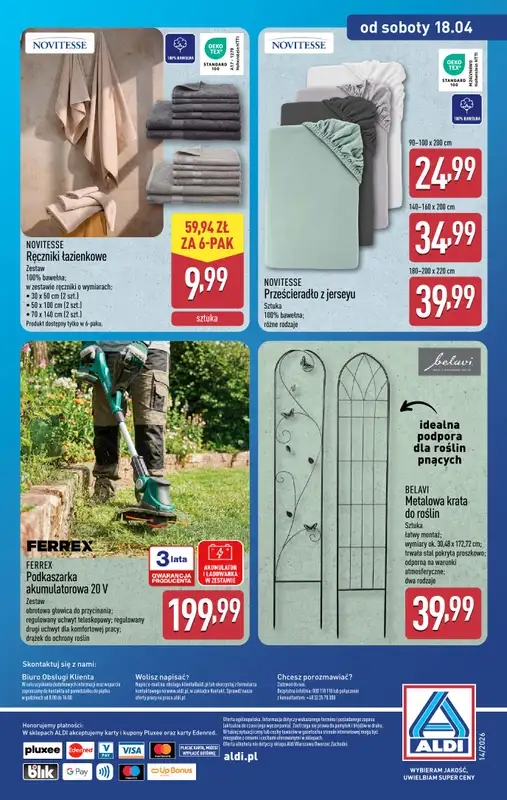 Aldi - gazetka promocyjna Aldi ma to coś! od środy 15.04 do soboty 18.04 - strona 16