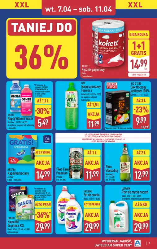 Aldi - gazetka promocyjna Pełny katalog! od wtorku 07.04 do soboty 11.04 - strona 7