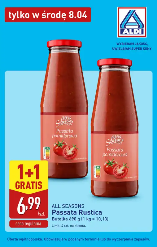 Aldi - gazetka promocyjna Najlepsze oferty na środę w Aldi! od środy 08.04 do środy 08.04 - strona 4