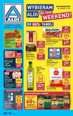 Aldi - gazetka promocyjna Weekend super cen w Aldi! od czwartku 09.04 do soboty 11.04