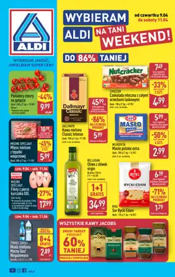 Aldi - gazetka promocyjna Weekend super cen w Aldi! od czwartku 09.04 do soboty 11.04