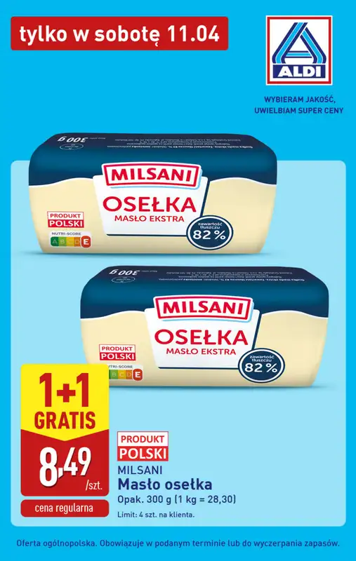 Aldi - gazetka promocyjna Najlepsze oferty na sobotę w Aldi! od soboty 11.04 do soboty 11.04 - strona 4