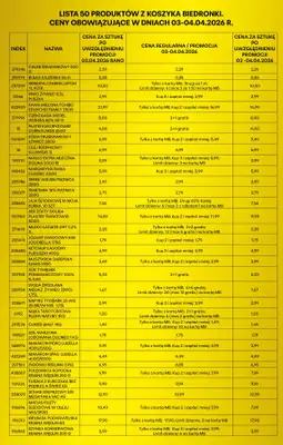 Biedronka - gazetka promocyjna Tańszy weekend Wielkanocny od piątku 03.04 do soboty 04.04 - strona 2