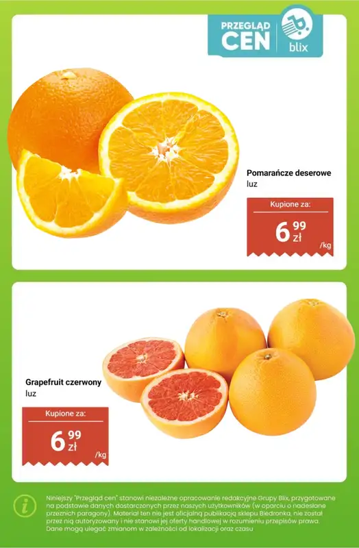 Biedronka - gazetka promocyjna Owoce i warzywa  - przegląd cen i ciekawostki od wtorku 07.04 do soboty 11.04 - strona 12