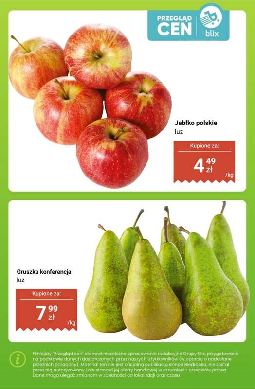 Biedronka - gazetka promocyjna Owoce i warzywa  - przegląd cen i ciekawostki od wtorku 07.04 do soboty 11.04 - strona 4