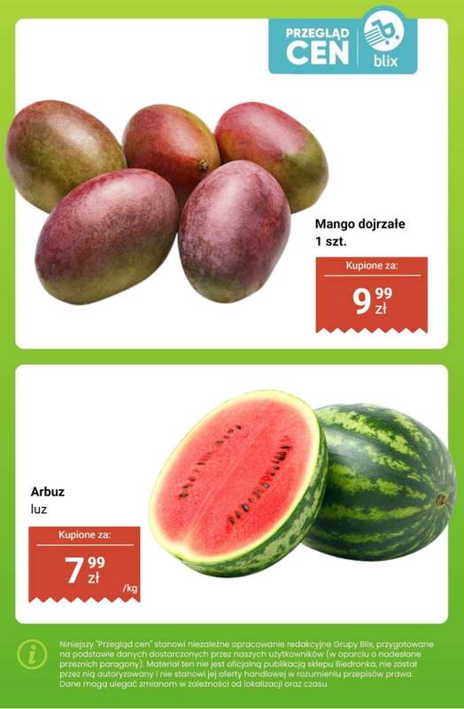 Biedronka - gazetka promocyjna Owoce i warzywa  - przegląd cen i ciekawostki od wtorku 07.04 do soboty 11.04 - strona 13