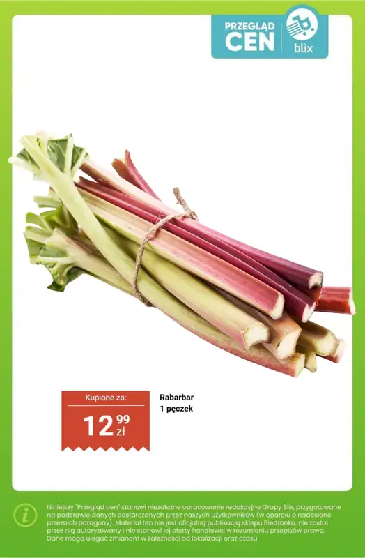 Biedronka - gazetka promocyjna Owoce i warzywa  - przegląd cen i ciekawostki od wtorku 07.04 do soboty 11.04 - strona 14