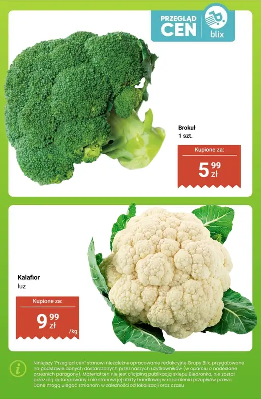 Biedronka - gazetka promocyjna Owoce i warzywa  - przegląd cen i ciekawostki od wtorku 07.04 do soboty 11.04 - strona 8