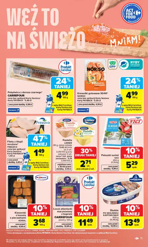 Carrefour - gazetka promocyjna Gazetka Carrefour od poniedziałku od wtorku 07.04 do soboty 11.04 - strona 17