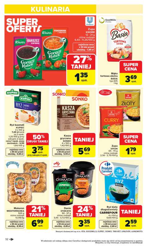 Carrefour - gazetka promocyjna Gazetka Carrefour od poniedziałku od wtorku 07.04 do soboty 11.04 - strona 34