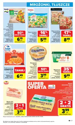 Carrefour - gazetka promocyjna Gazetka Carrefour od poniedziałku od wtorku 07.04 do soboty 11.04 - strona 23