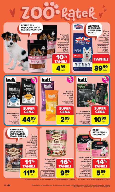 Carrefour - gazetka promocyjna Gazetka Carrefour od poniedziałku od wtorku 07.04 do soboty 11.04 - strona 48