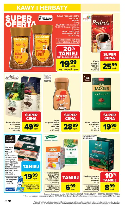 Carrefour - gazetka promocyjna Gazetka Carrefour od poniedziałku od wtorku 07.04 do soboty 11.04 - strona 36