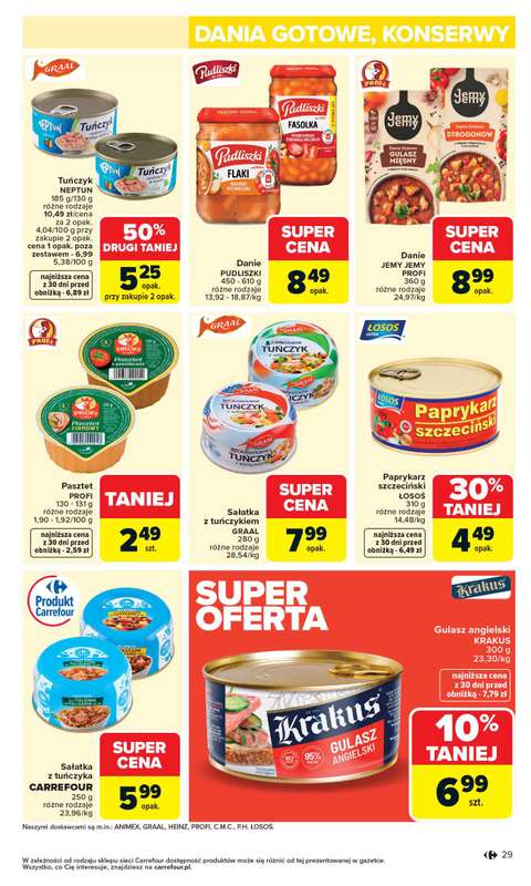 Carrefour - gazetka promocyjna Gazetka Carrefour od poniedziałku od wtorku 07.04 do soboty 11.04 - strona 31