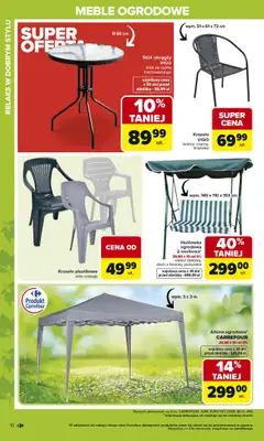 Carrefour - gazetka promocyjna Gazetka Ogród, gdzie kwitnie życie od wtorku 07.04 do soboty 02.05 - strona 10