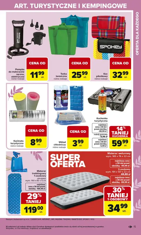 Carrefour - gazetka promocyjna Gazetka Ogród, gdzie kwitnie życie od wtorku 07.04 do soboty 02.05 - strona 15