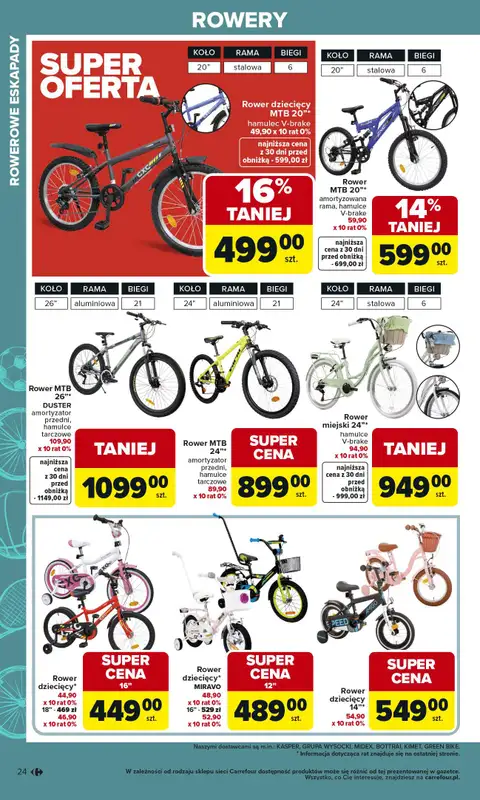 Carrefour - gazetka promocyjna Gazetka Ogród, gdzie kwitnie życie od wtorku 07.04 do soboty 02.05 - strona 24