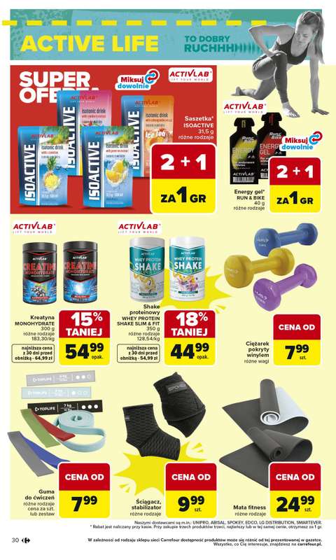 Carrefour - gazetka promocyjna Gazetka Ogród, gdzie kwitnie życie od wtorku 07.04 do soboty 02.05 - strona 30