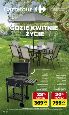 Carrefour - gazetka promocyjna Gazetka Ogród, gdzie kwitnie życie od wtorku 07.04 do soboty 02.05