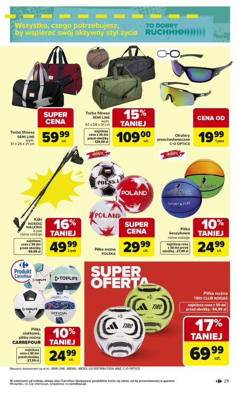 Carrefour - gazetka promocyjna Gazetka Ogród, gdzie kwitnie życie od wtorku 07.04 do soboty 02.05 - strona 29