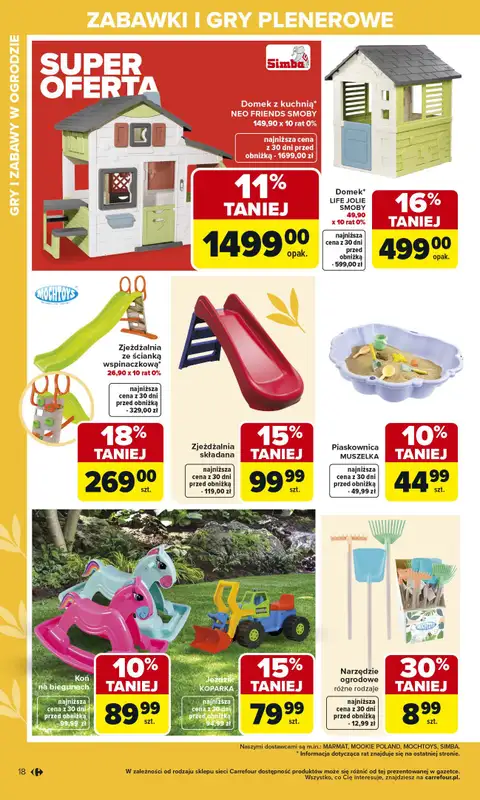 Carrefour - gazetka promocyjna Gazetka Ogród, gdzie kwitnie życie od wtorku 07.04 do soboty 02.05 - strona 18