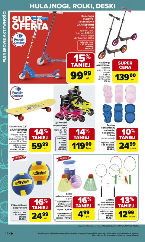 Carrefour - gazetka promocyjna Gazetka Ogród, gdzie kwitnie życie od wtorku 07.04 do soboty 02.05 - strona 22