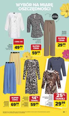 Carrefour - gazetka promocyjna Gazetka TEX na spotkanie z wiosną od wtorku 07.04 do soboty 18.04 - strona 7