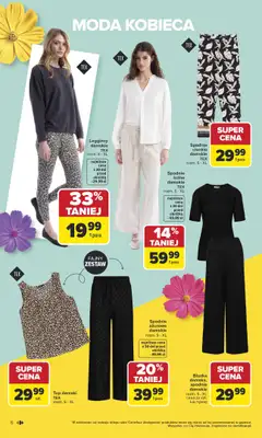 Carrefour - gazetka promocyjna Gazetka TEX na spotkanie z wiosną od wtorku 07.04 do soboty 18.04 - strona 6