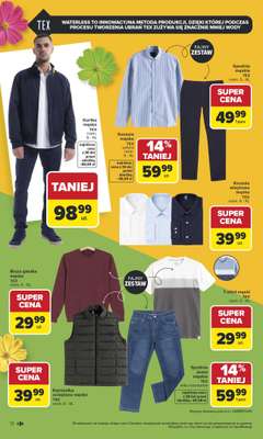 Carrefour - gazetka promocyjna Gazetka TEX na spotkanie z wiosną od wtorku 07.04 do soboty 18.04 - strona 12