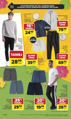 Carrefour - gazetka promocyjna Gazetka TEX na spotkanie z wiosną od wtorku 07.04 do soboty 18.04 - strona 14