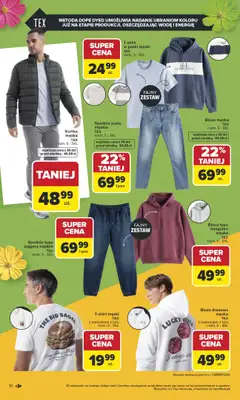 Carrefour - gazetka promocyjna Gazetka TEX na spotkanie z wiosną od wtorku 07.04 do soboty 18.04 - strona 10