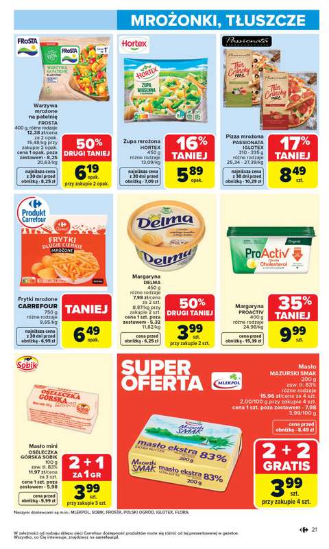 Carrefour Market - gazetka promocyjna Gazetka Carrefour Market od poniedziałku od wtorku 07.04 do soboty 11.04 - strona 23