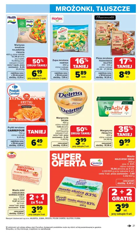 Carrefour Market - gazetka promocyjna Gazetka Carrefour Market od poniedziałku od wtorku 07.04 do soboty 11.04 - strona 23