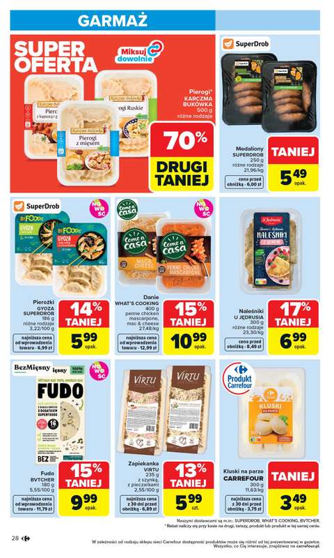 Carrefour Market - gazetka promocyjna Gazetka Carrefour Market od poniedziałku od wtorku 07.04 do soboty 11.04 - strona 30