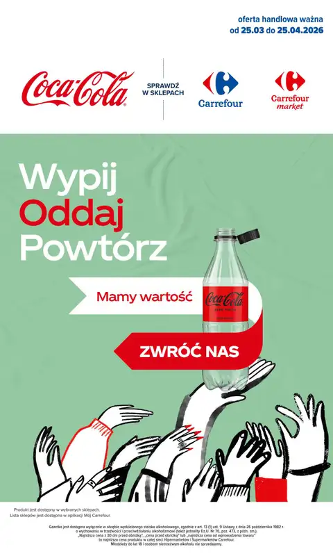 Carrefour Market - gazetka promocyjna Gazetka Carrefour Market od poniedziałku od wtorku 07.04 do soboty 11.04 - strona 51