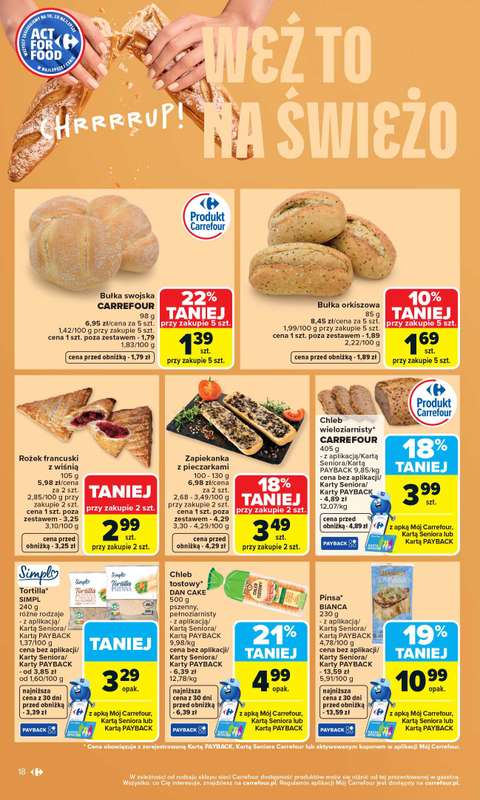 Carrefour Market - gazetka promocyjna Gazetka Carrefour Market od poniedziałku od wtorku 07.04 do soboty 11.04 - strona 20