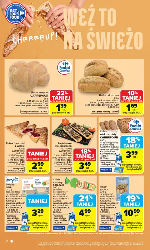 Carrefour Market - gazetka promocyjna Gazetka Carrefour Market od poniedziałku od wtorku 07.04 do soboty 11.04 - strona 20
