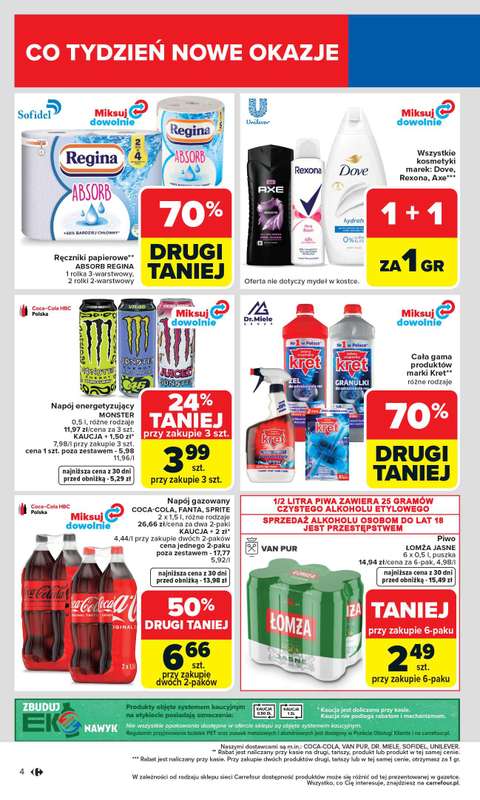 Carrefour Market - gazetka promocyjna Gazetka Carrefour Market od poniedziałku od wtorku 07.04 do soboty 11.04 - strona 6