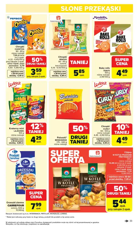 Carrefour Market - gazetka promocyjna Gazetka Carrefour Market od poniedziałku od wtorku 07.04 do soboty 11.04 - strona 35