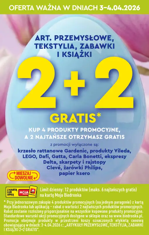Biedronka - gazetka promocyjna Tani Weekend od piątku 03.04 do soboty 04.04 - strona 7