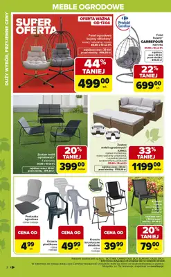 Carrefour Market - gazetka promocyjna Gazetka Ogród, gdzie kwitnie życie od wtorku 07.04 do soboty 02.05 - strona 2