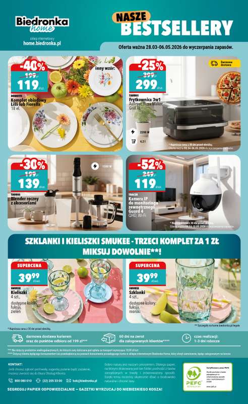 Biedronka Home - gazetka promocyjna Najlepsze oferty od soboty 04.04 do niedzieli 31.05 - strona 6