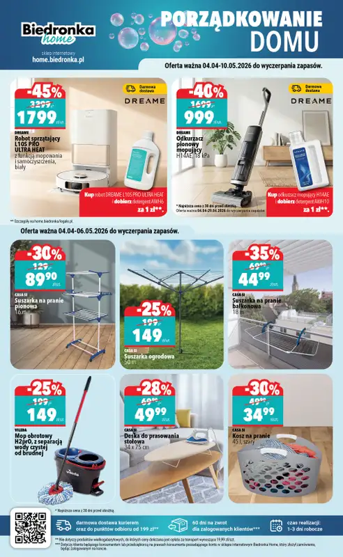 Biedronka Home - gazetka promocyjna Najlepsze oferty od soboty 04.04 do niedzieli 31.05 - strona 4